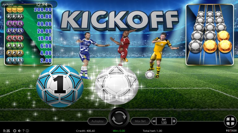 Kickoff Wazdan game